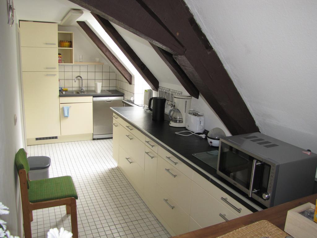 Hof Guttels Waldgasthof Ferienpension Rotemburgo do Fulda Quarto foto